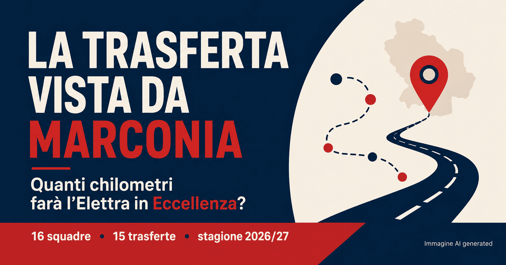 Le trasferte viste da Marconia